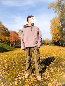 「Abercrombie&Fitch（アバークロンビーアンドフィッチ）のアイテム」を使った、じじさん（メンズ・168cm）の秋コーディネート