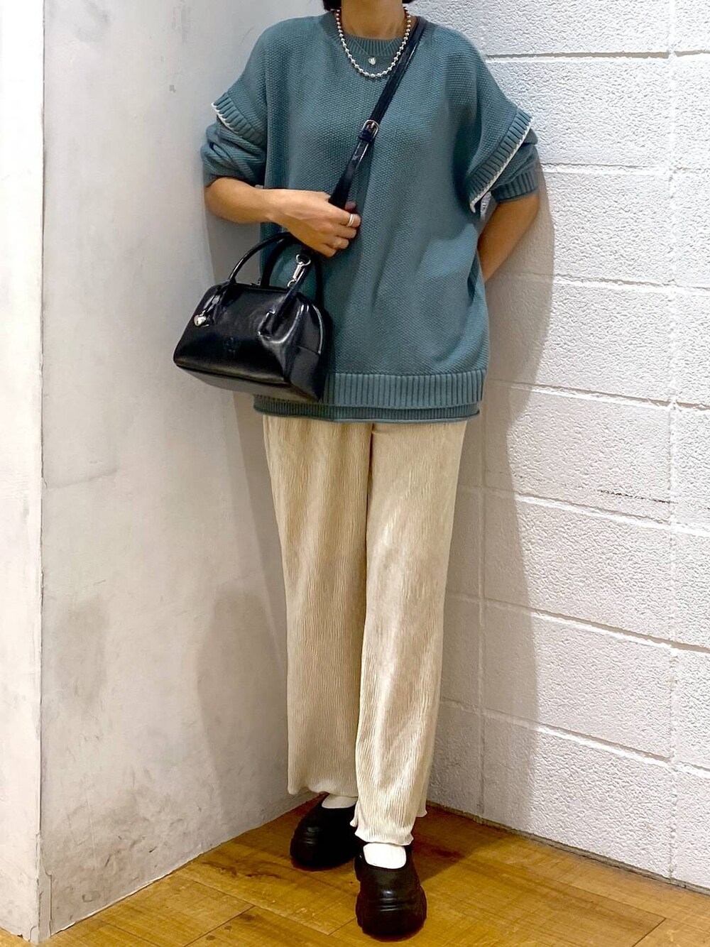 hm4150(LOWRYS FARM アリオ橋本)|LOWRYS FARMのニット/セーターを使ったコーディネート - WEAR