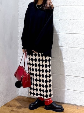 「アイテム（サンダル）」を使った、hm4150さん（レディース・167cm・30代）の秋コーディネート