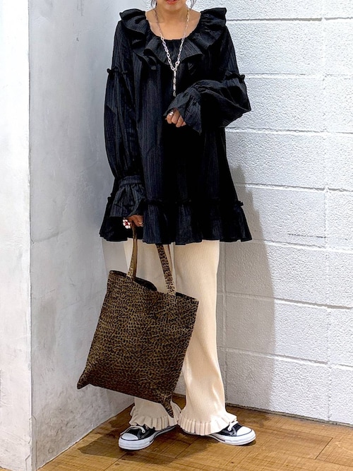 セール】アソートフリルチュニックブラウス 587858（シャツ/ブラウス