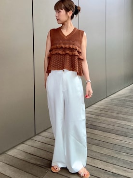 Aya.さん（レディース・162cm）の春コーディネート