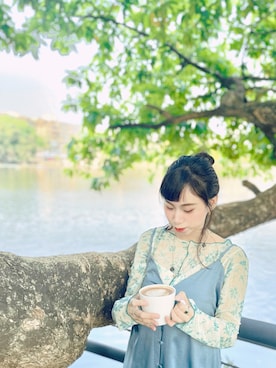 Ovinaさん(レディース・151cm)の春コーディネート