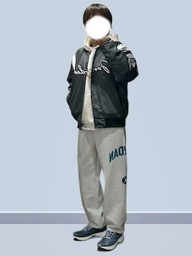 「NIKE（ナイキ）のアイテム（トップス）」を使った、RURURUKIAさん（レディース・165cm）の春コーディネート