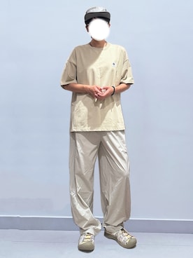 「キャンプ」｜RURURUKIAさん（レディース・165cm）の夏コーディネート