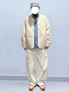 「ボア」｜RURURUKIAさん（レディース・165cm）の春コーディネート