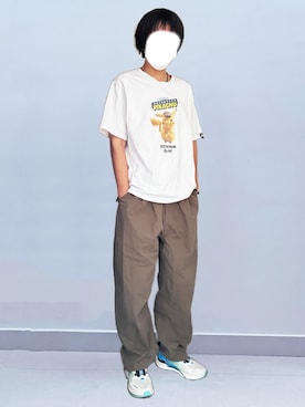 「ANTA（アンタ）のアイテム」を使った、RURURUKIAさん（レディース・165cm）の秋コーディネート