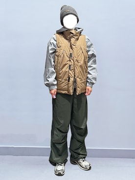 「Saucony（サッカニー）のアイテム」を使った、RURURUKIAさん（レディース・165cm）の秋コーディネート