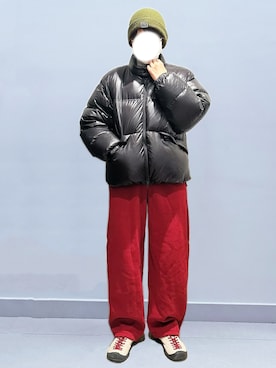 「KEEN（キーン）のKEEN JASPER / キーン ジャスパー / 1002672（スニーカー、ブラウン系）」を使った、RURURUKIAさん（レディース・165cm）の春コーディネート