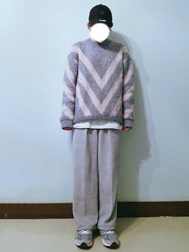 「Yohji Yamamoto（ヨウジヤマモト）のアイテム（帽子）」を使った、RURURUKIAさん（レディース・165cm）の春コーディネート