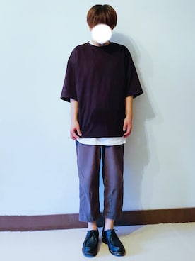 「ISTKUNST（イストクンスト）のアイテム」を使った、RURURUKIAさん（レディース・165cm）の夏コーディネート