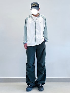 「ＵＶカット」｜「アイテム（ジャケット/アウター）」を使った、RURURUKIAさん（レディース・165cm）の夏コーディネート