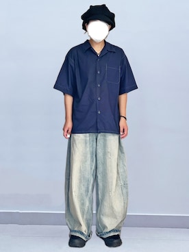 「HOKAONEONE」｜RURURUKIAさん（レディース・165cm）の夏コーディネート