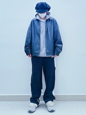 「WE11DONE（ウェルダン）のアイテム」を使った、RURURUKIAさん（レディース・165cm）の秋コーディネート