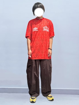 「WALSH（ウォルシュ）のアイテム」を使った、RURURUKIAさん（レディース・165cm）の夏コーディネート