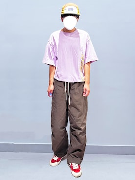 「NERDY（ノルディ）のアイテム」を使った、RURURUKIAさん（レディース・165cm）の夏コーディネート