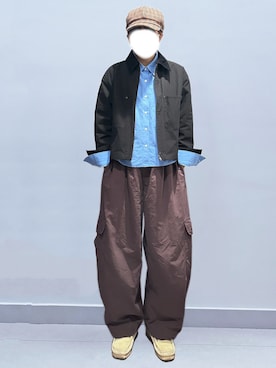 「アイテム（ジャケット/アウター）」を使った、RURURUKIAさん（レディース・165cm）の冬コーディネート