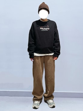 「CHUMS（チャムス）のアイテム」を使った、RURURUKIAさん（レディース・165cm）の春コーディネート