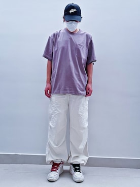 「PEACEMINUSONE（ピースマイナスワン）のアイテム」を使った、RURURUKIAさん（レディース・165cm）の秋コーディネート