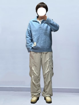 「UNDEFEATED (アンディフィーテッド)のアイテム(帽子)」を使った、RURURUKIAさん(レディース・165cm)の春コーディネート