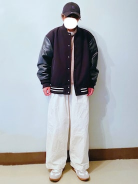 「Yohji Yamamoto（ヨウジヤマモト）のアイテム（帽子）」を使った、RURURUKIAさん（レディース・165cm）の冬コーディネート