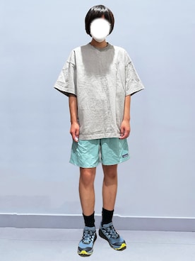 「アイテム（パンツ）」を使った、RURURUKIAさん（レディース・165cm）の夏コーディネート