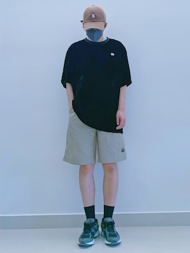 「ISTKUNST（イストクンスト）のアイテム」を使った、RURURUKIAさん（レディース・165cm）の夏コーディネート