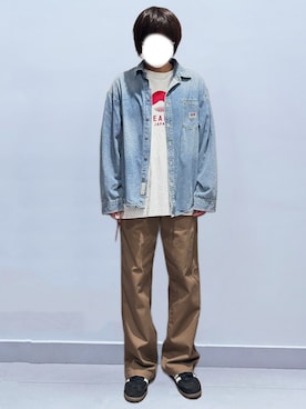 「BEAMS（ビームス）のアイテム」を使った、RURURUKIAさん（レディース・165cm）の秋コーディネート