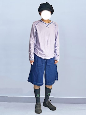 「アイテム（レッグウェア）」を使った、RURURUKIAさん（レディース・165cm）の秋コーディネート