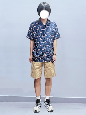 「アイテム（ソックス/靴下）」を使った、RURURUKIAさん（レディース・165cm）の秋コーディネート