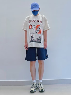 「ISTKUNST（イストクンスト）のアイテム」を使った、RURURUKIAさん（レディース・165cm）の夏コーディネート