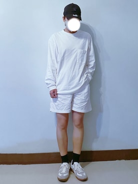 「Yohji Yamamoto（ヨウジヤマモト）のアイテム（帽子）」を使った、RURURUKIAさん（レディース・165cm）の秋コーディネート