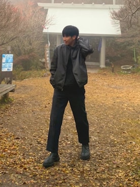 「C.E（シーイー）のアイテム（ジャケット/アウター）」を使った、KENICHI   さん（メンズ・175cm）の秋コーディネート