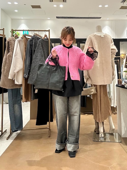 【美品】ウィムガゼット　洗える　レースギャザーブラウス　コットン　2024AW レースギャザーブラウス | Whim Gazette(ウィム ガゼット)レディース