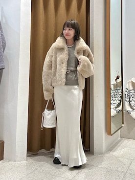 「アイテム（チョーカー）」を使った、wgtsuyaさん（レディース・153cm）の秋コーディネート