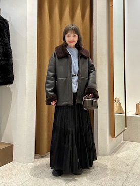 wgtsuyaさん（レディース・153cm）の冬コーディネート