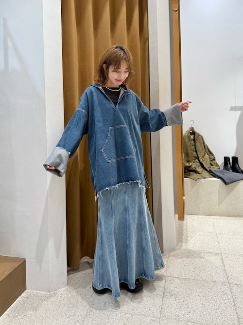 セール】デニムフーディー（シャツ/ブラウス）｜Whim Gazette（ウィム