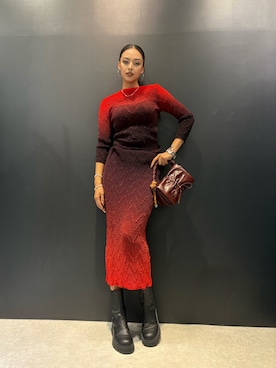 Desigual 名古屋 STAFFさん（レディース・165cm）の冬コーディネート