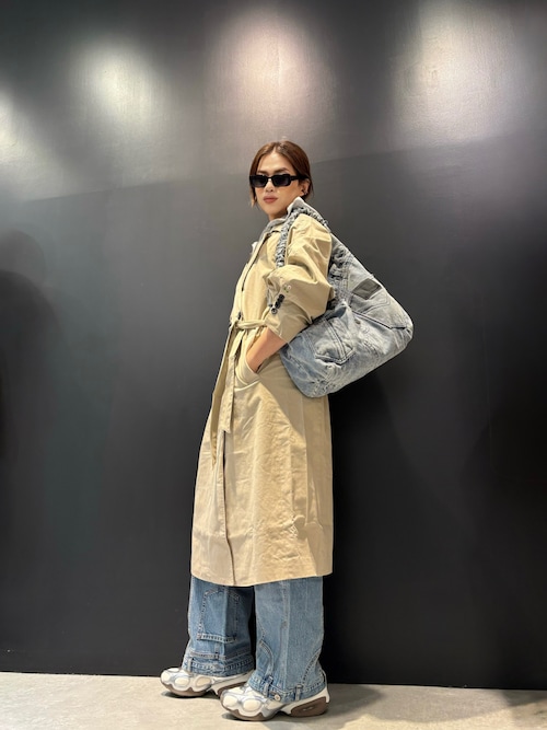 Desigual（デシグアル） トレンチコート コート フード付きレイヤード