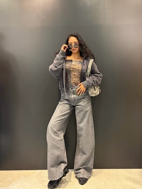 Desigual 名古屋 STAFFさん（レディース・165cm）の秋コーディネート