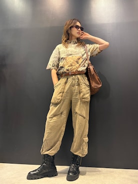 Desigual 名古屋 STAFFさん(レディース・170cm)の春コーディネート