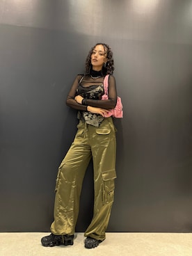Desigual 名古屋 STAFFさん(レディース・165cm)の秋コーディネート