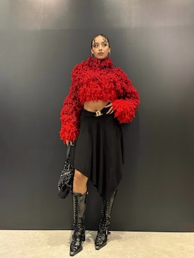 Desigual 名古屋 STAFFさん（レディース・165cm）の秋コーディネート