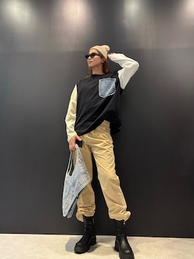 Desigual 名古屋 STAFFさん(レディース・170cm)の秋コーディネート