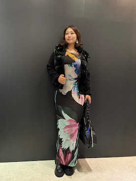 Desigual 名古屋 STAFFさん（レディース・160cm）の秋コーディネート