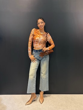 Desigual 名古屋 STAFFさん（レディース・165cm）の夏コーディネート