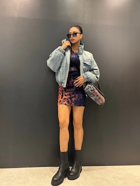 Desigual 名古屋 STAFFさん（レディース・165cm）の秋コーディネート