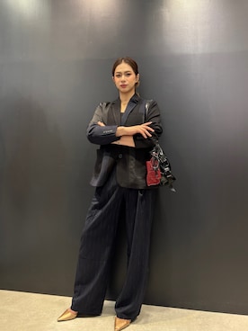 「Desigual（デシグアル）のアイテム」を使った、Desigual 名古屋 STAFFさん（レディース・170cm）の夏コーディネート