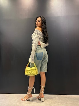 「Desigual（デシグアル）のアイテム」を使った、Desigual 名古屋 STAFFさん（レディース・165cm）の春コーディネート