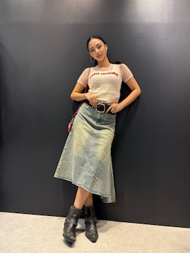 Desigual 名古屋 STAFFさん（レディース・170cm）の冬コーディネート