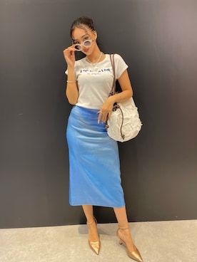 Desigual 名古屋 STAFFさん（レディース・165cm）の夏コーディネート